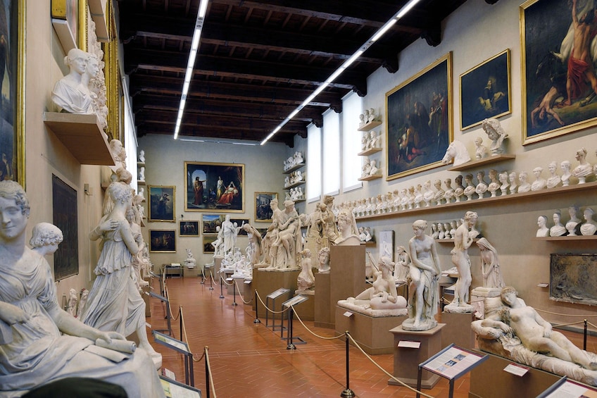 Interior of the Florence Academy of Fine Arts