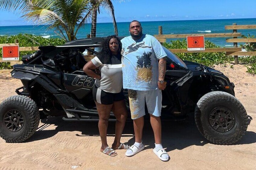 Private San Juan Beach Tour by UTV Can-Am 