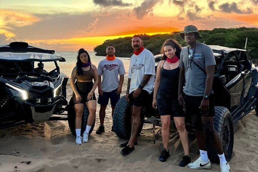 Private San Juan Beach Tour by UTV Can-Am 