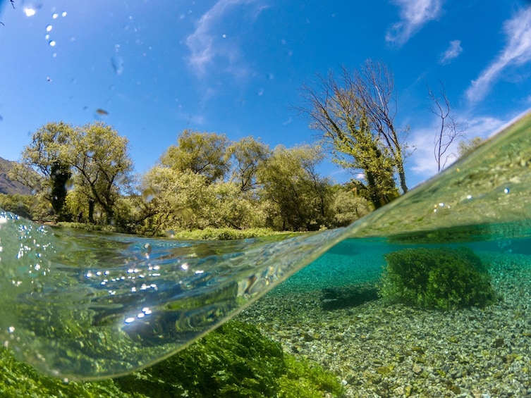 Day trip to the National Park of "Blue Eye" Small Group