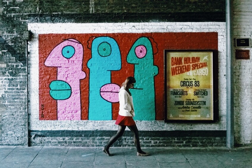 Street art in the East End of London