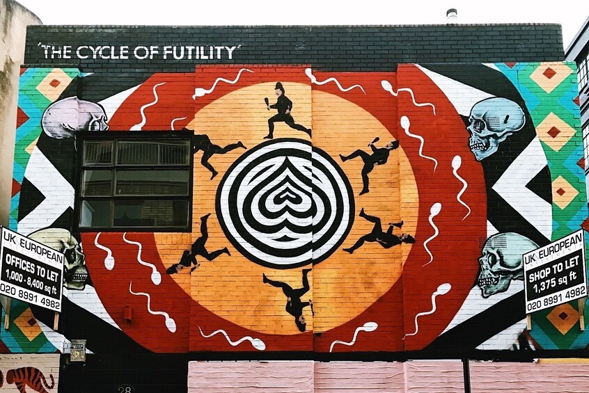 Street art in the East End of London