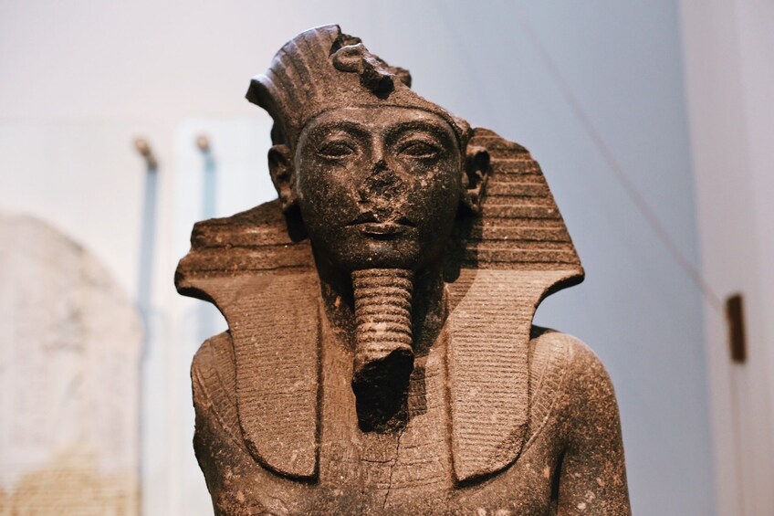 Egyptian exhibit at the British Museum