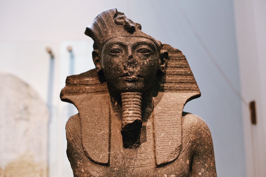 Egyptian exhibit at the British Museum