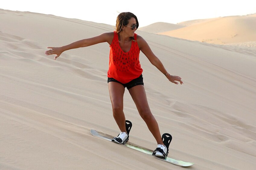 Abu Dhabi Morning Desert Safari with Camel Ride