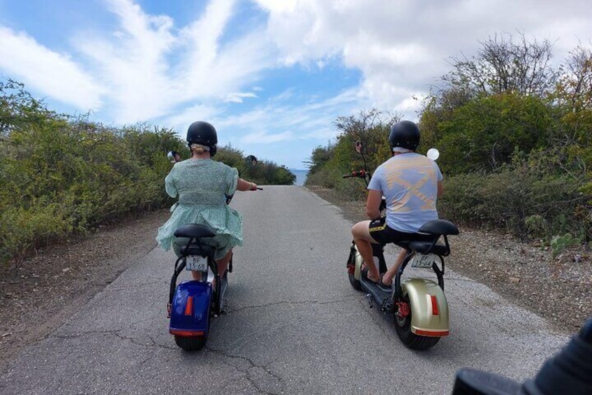 Eco Friendly Electric Scooter Tours in Curacao