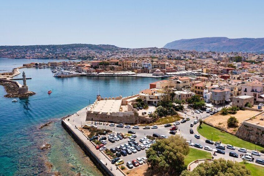 From Heraklion: Cruise to Balos Lagoon & Chania Old Town