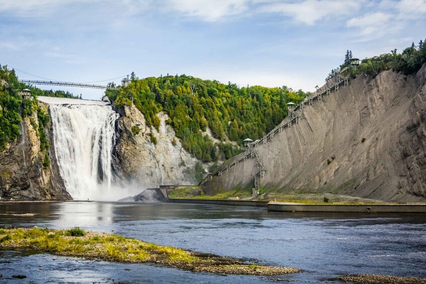 Picture 4 for Activity Quebec City: Montmorency Falls with Cable Car Ride