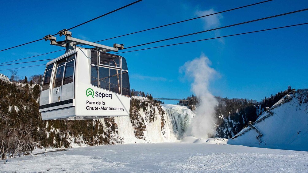 Picture 12 for Activity Quebec City: Montmorency Falls with Cable Car Ride