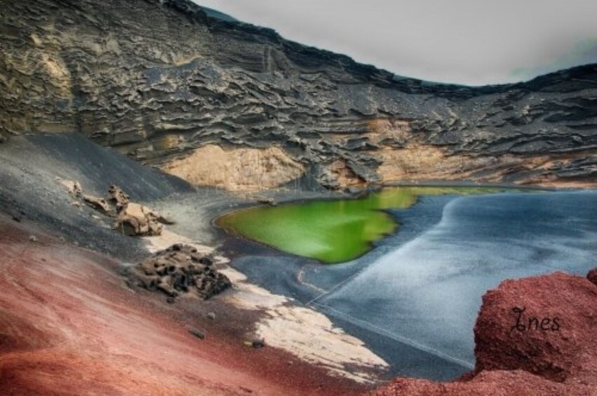 Timanfaya, the Green Lagoon and La Geria Tour