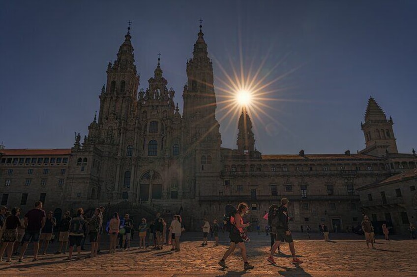 Camino de Santiago French from Sarria to Santiago de Compostela