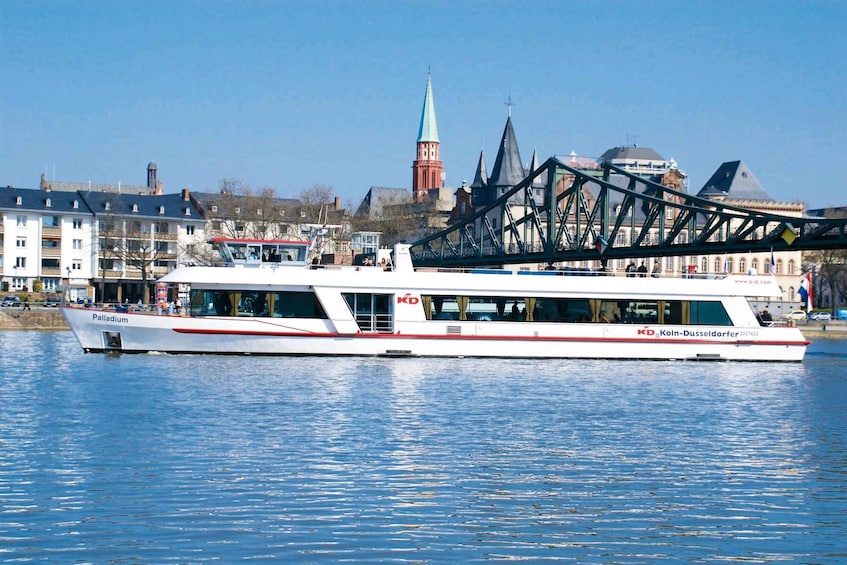 Picture 1 for Activity Frankfurt: 1-Hour Panorama Boat Cruise on the river Main