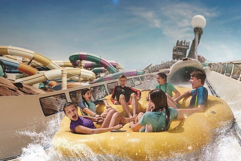Admission to Yas Water World in Abu Dhabi with Meal 