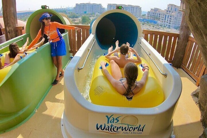 Admission to Yas Water World in Abu Dhabi with Meal