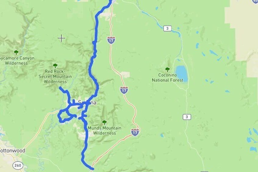 Self-Guided Audio Driving Tour of Sedona