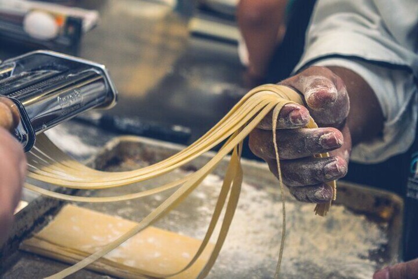 Sicilian cooking lesson with tasting