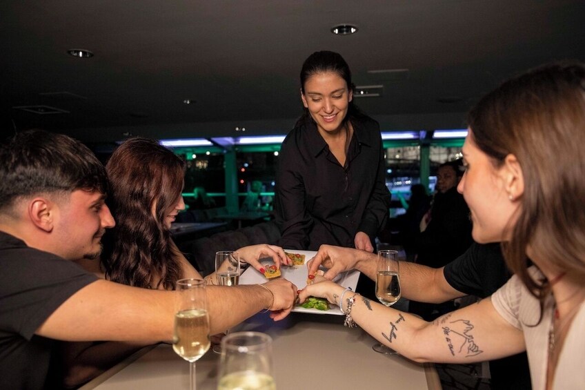 City Cruises Evening River Thames Cruise with Sparkling Wine and Canapés