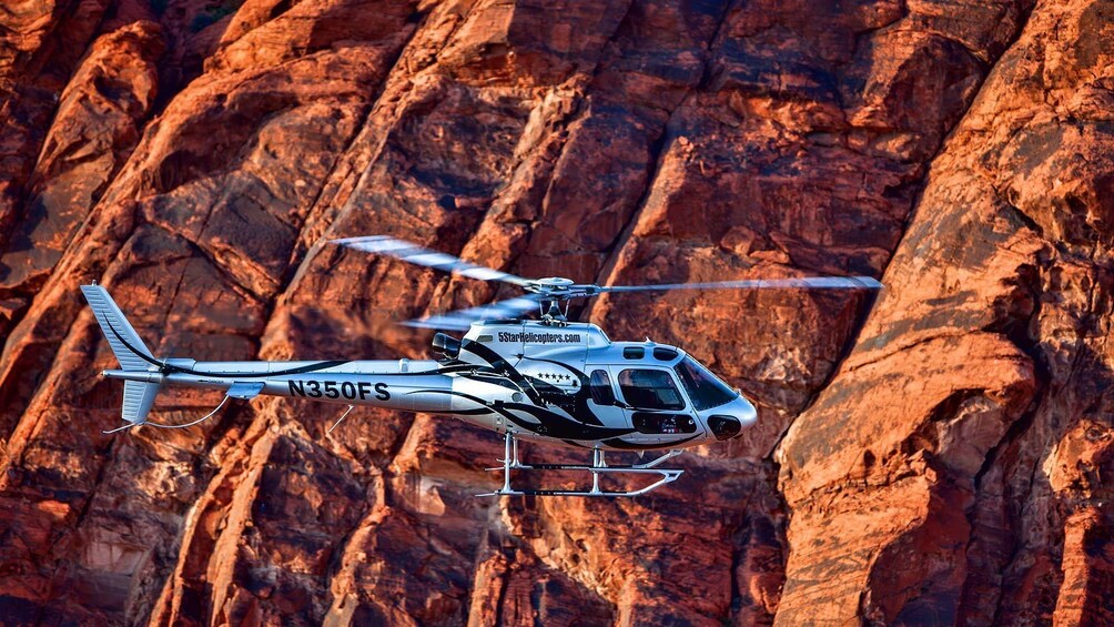 Helicopter over the Grand Canyon