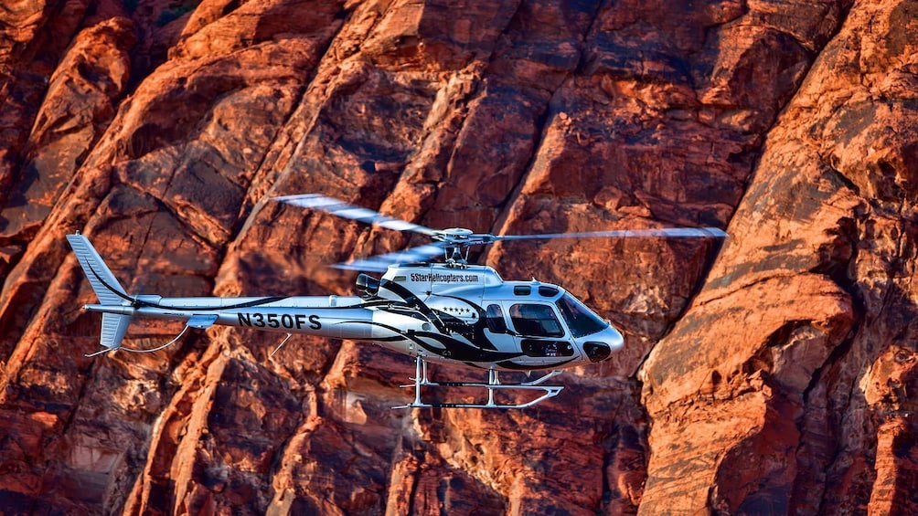 Helicopter over the Grand Canyon