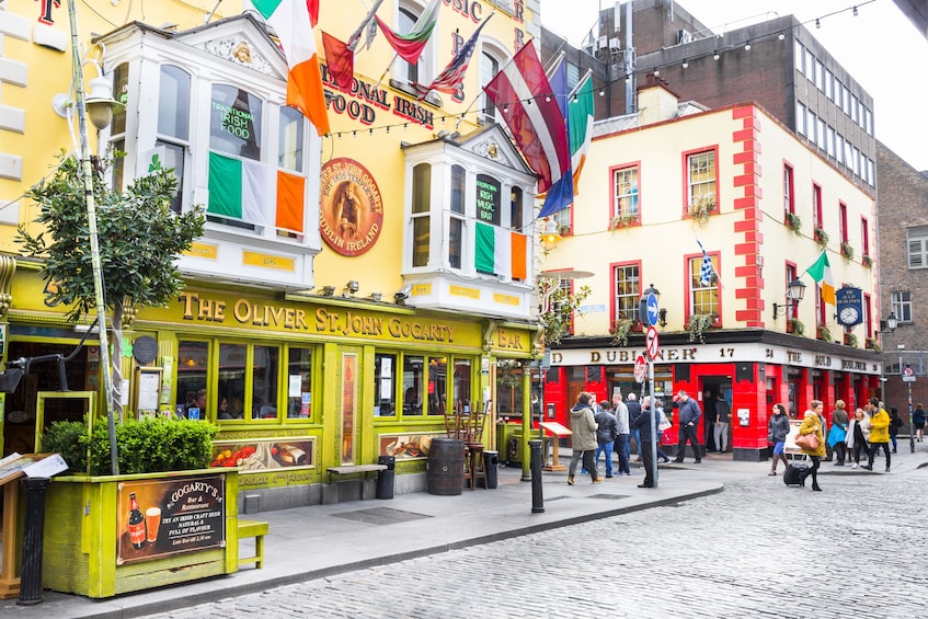 The Oliver St. John Gogarty Bar in Dublin