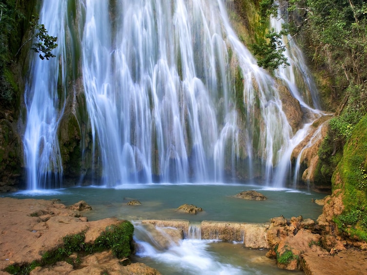 El Limon waterfall in the Dominican Republic