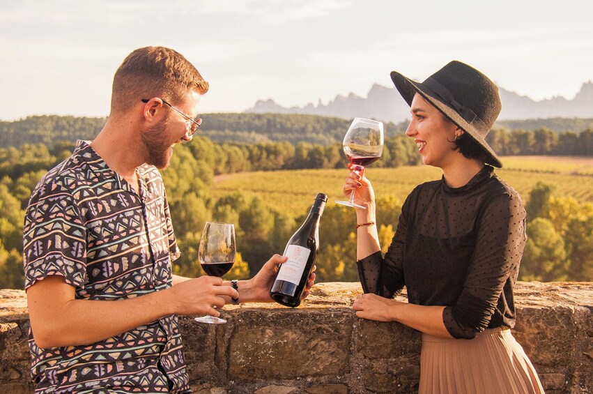 Half-day Montserrat Tour and Wine Tasting with Tapas