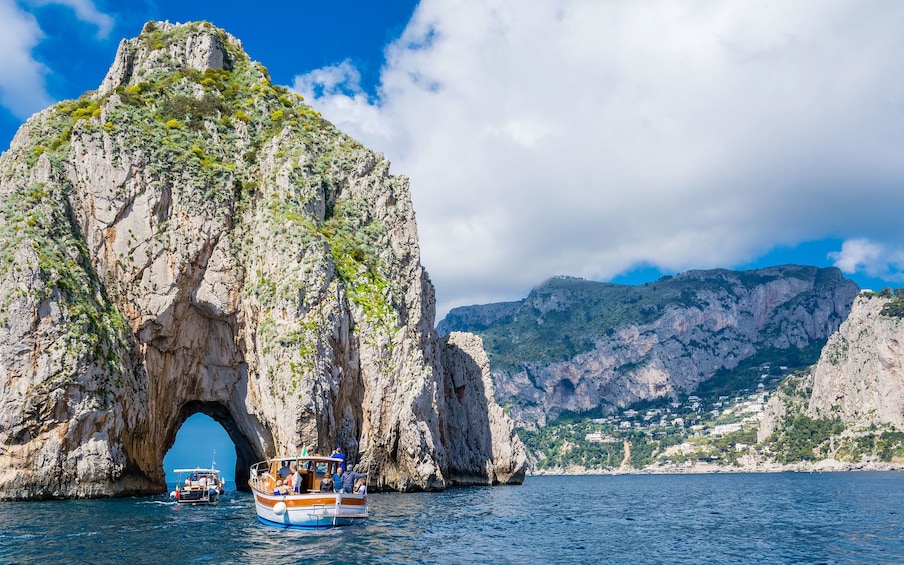 Faraglioni island in Italy