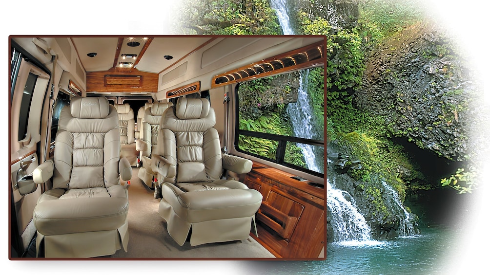 Road to Hana Premium Picnic via Luxury Limo-Van