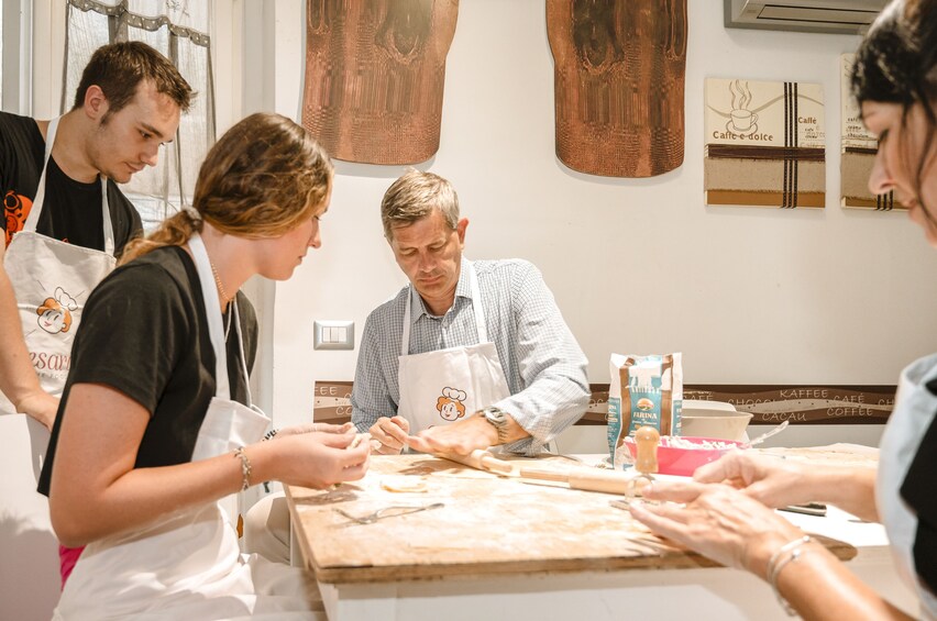 Private cooking class at a local's home in Siena