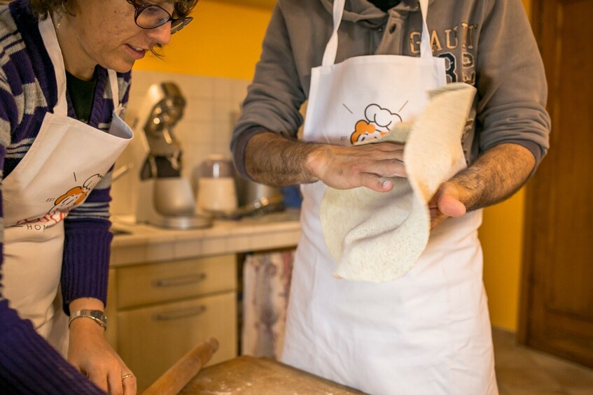 Private cooking class at a local's home in Genoa