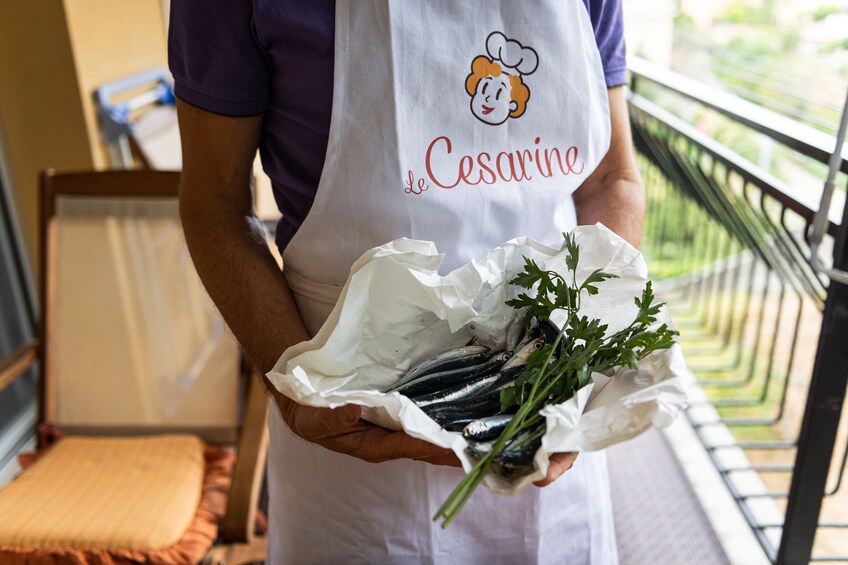 Private cooking class at a local's home in La Spezia