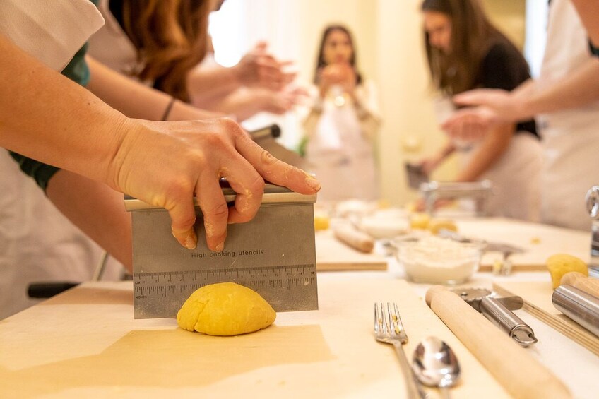 Private cooking class at a local's home in Montepulciano