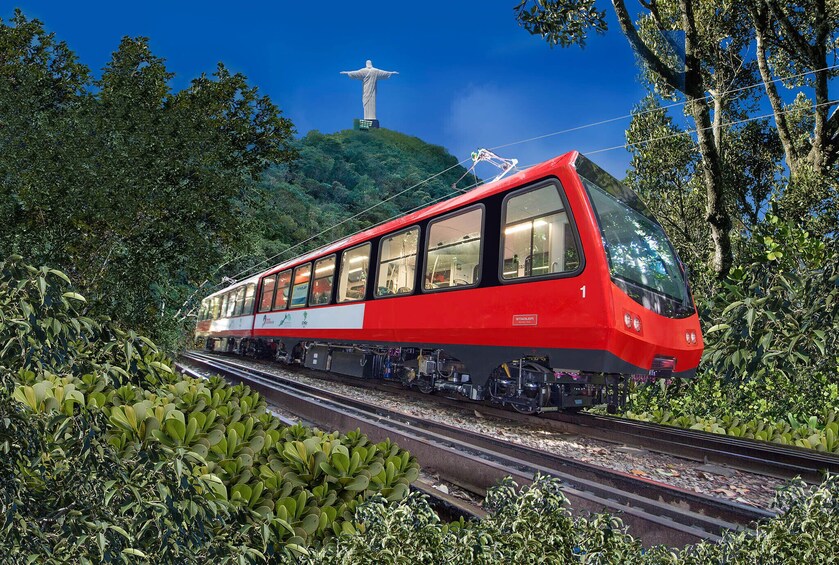 Full-Day in Rio Christ by Train, Sugarloaf, City Tour & BBQ