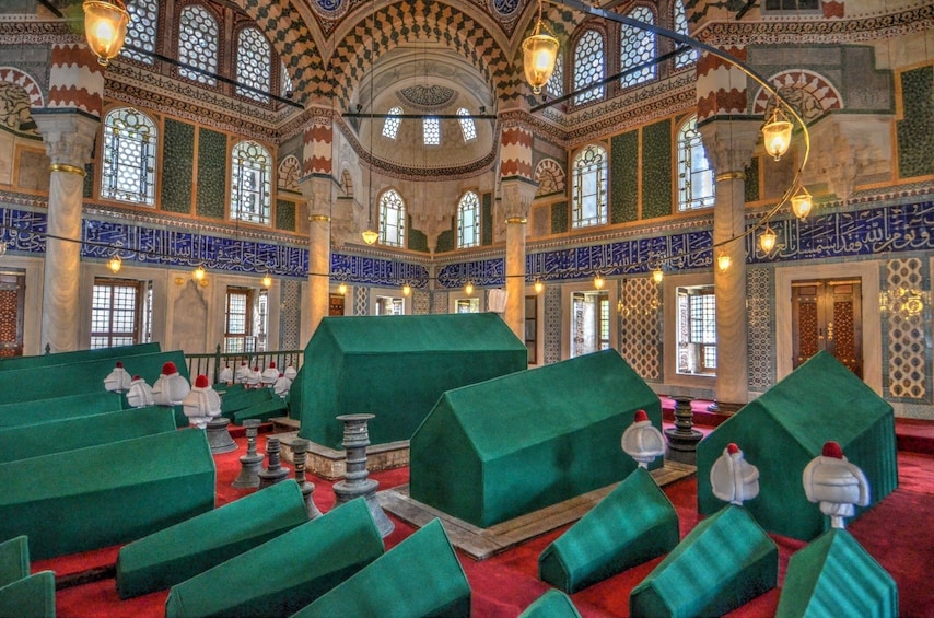 Interior of Murad III Mausoleum