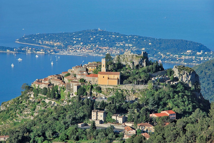 Aerial view of Monaco