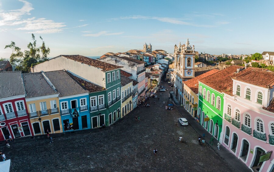 Aerial view of Salvador, Brazil