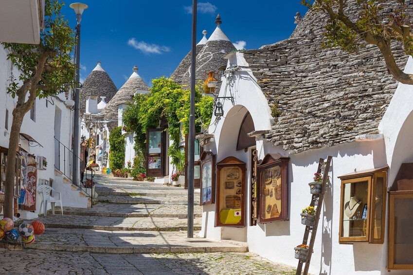 A beautiful day in the villages of Valle D'Itria
