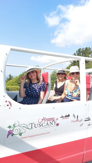 Chianti Wine Tour with Tuscan lunch. Open top van