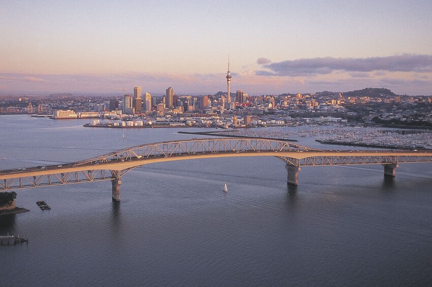 Waitemata Harbour and Auckland skyline