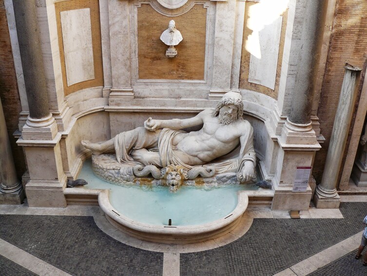 Statue of Neptune at Capitoline Museums