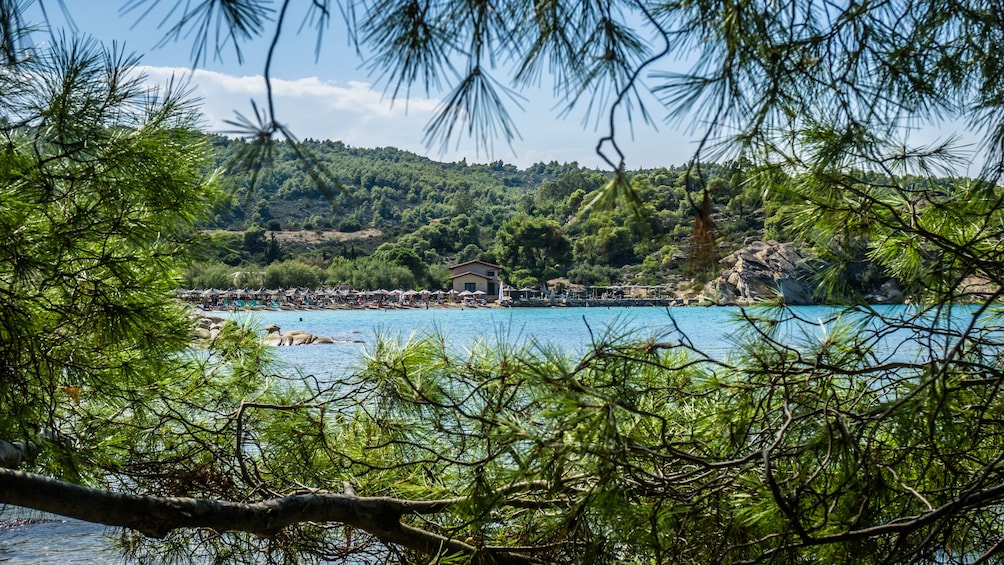 Halkidiki Blue Lagoon Cruise from Thessaloniki with Lunch