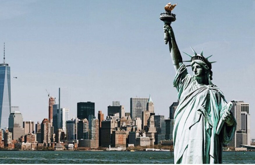 Statue of Liberty and Ellis Island 