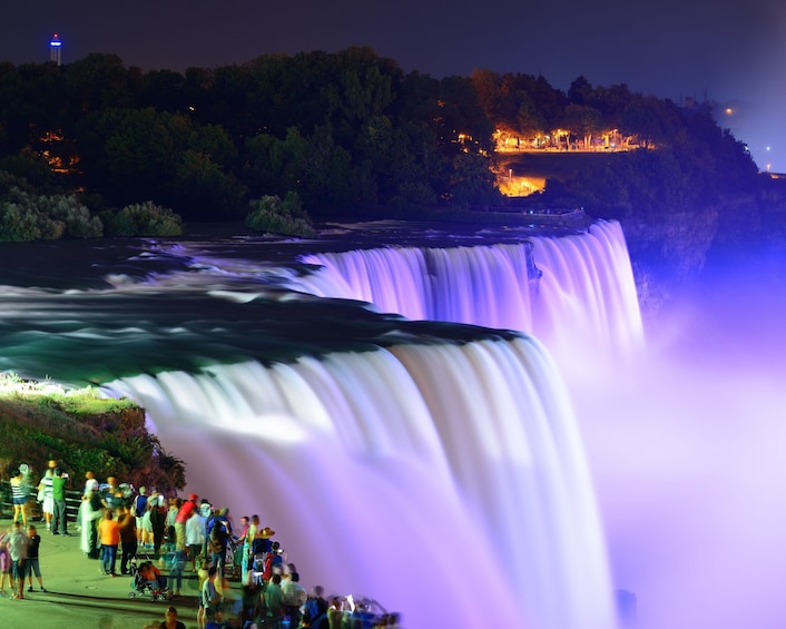 Niagara Falls NY Day and Night Tour with Dinner