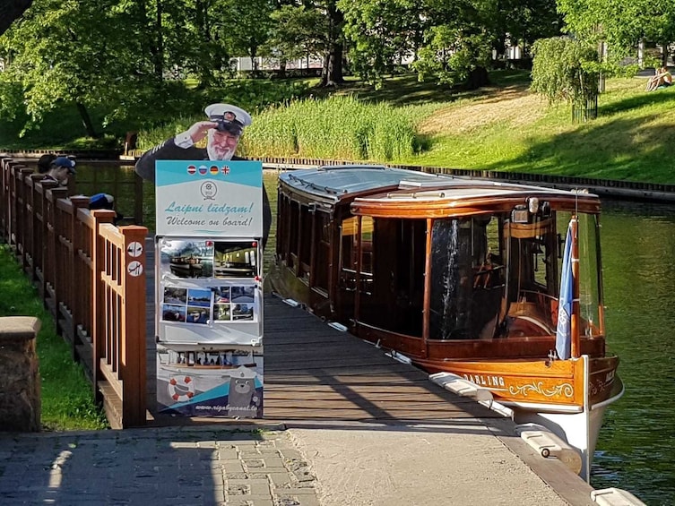 Riga by Canal sightseeing boat tours