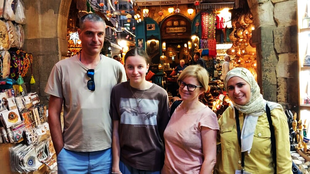 Private Shopping Tour at Khan El Khalili and El Mosky.