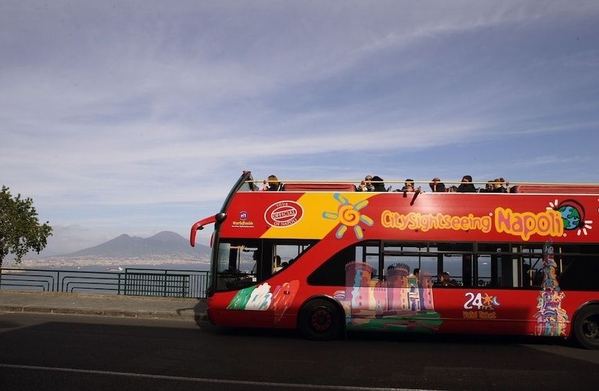 Hop On Hop Off bus touring Naples