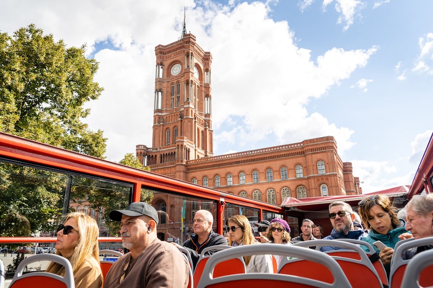 Red Sightseeing Berlin Hop-On Hop-Off Bus with Boat Option