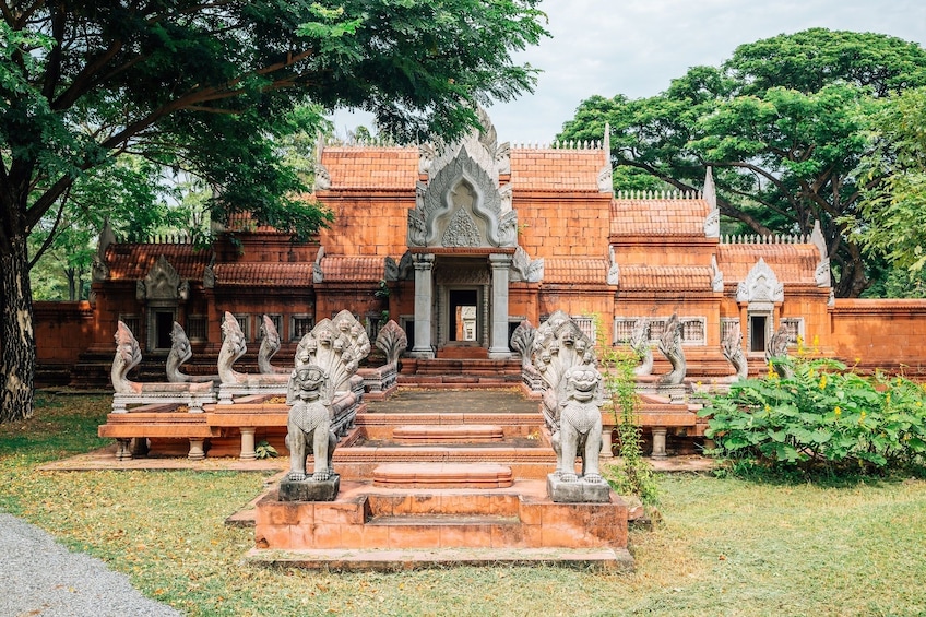 Ancient City Mueang Boran, Old traditional architecture in Bangkok, Thailand