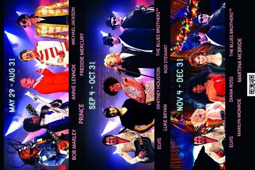 Legends in Concert Myrtle Beach Admission