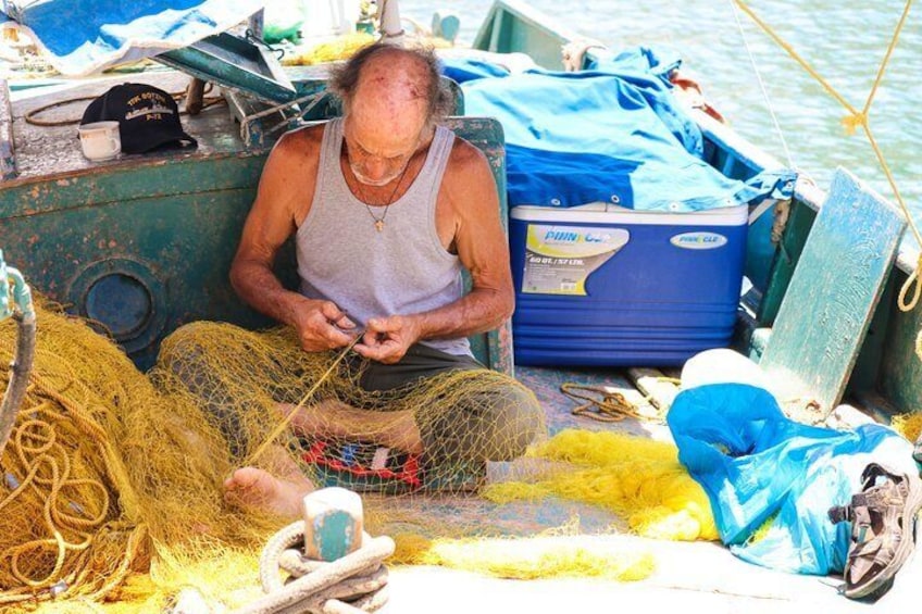 Symi fishermen village